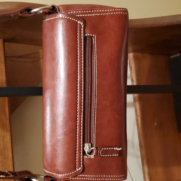 🌟CLEARANCE🌟 Vtg 1960s/70s Gucci Caramel Leather Handbag. Excellent. - Picture 5 of 11